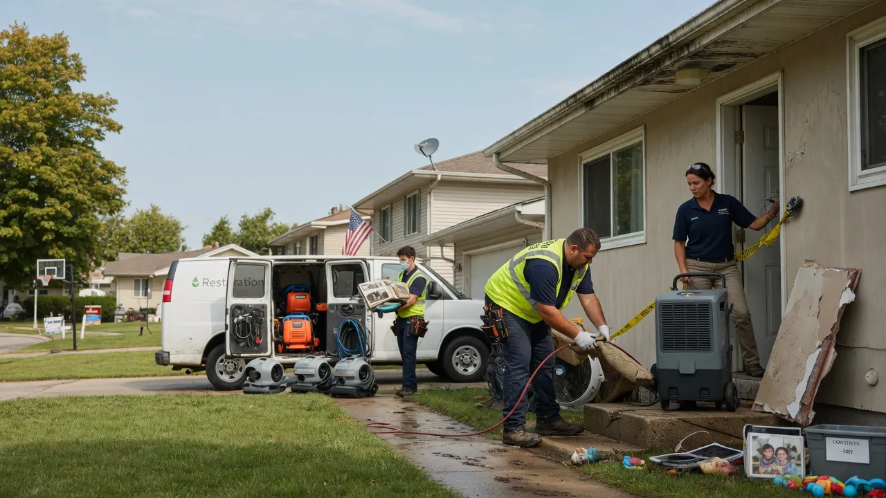 Water Damage Restoration in Aleppo, PA near me